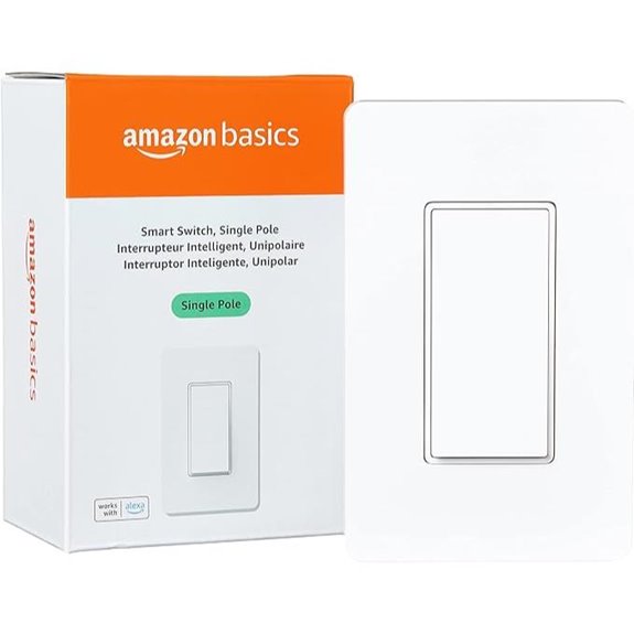 Amazon Basics Wi-Fi Smart Switch with Alexa