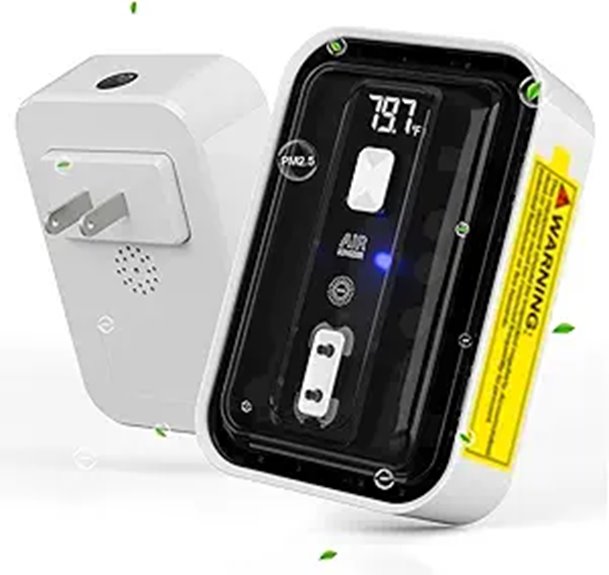Plug-In Ionic Air Purifier & Odor Eliminator