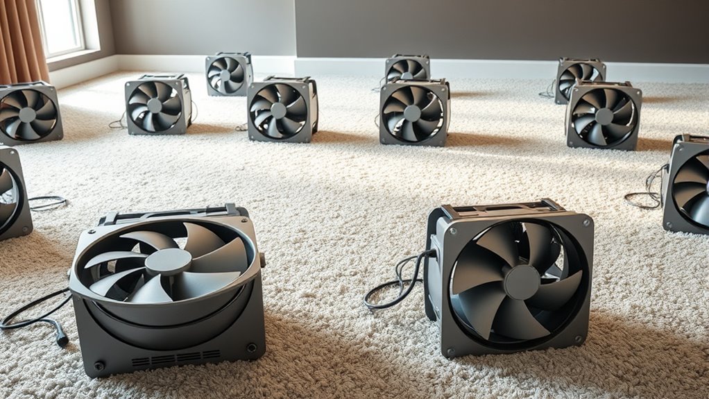 airflow adjustability noise durability