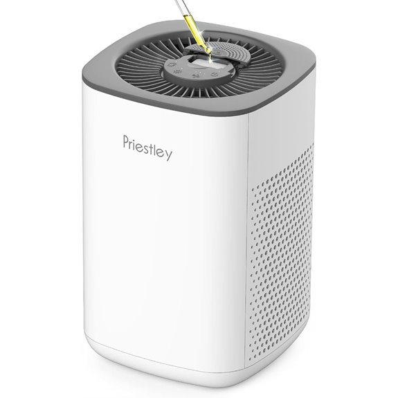 Priestley Small 3-in-1 HEPA Air Purifier with Diffuser