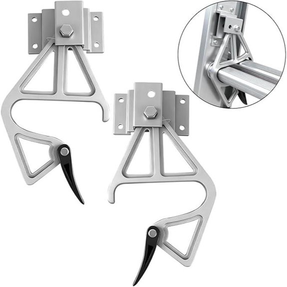 2 Pack Aluminum Extension Ladder Locks