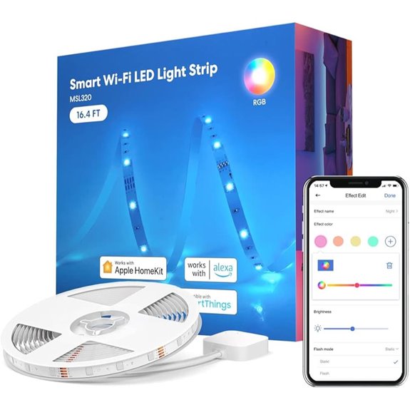 Meross Smart LED Strip Lights with App Control