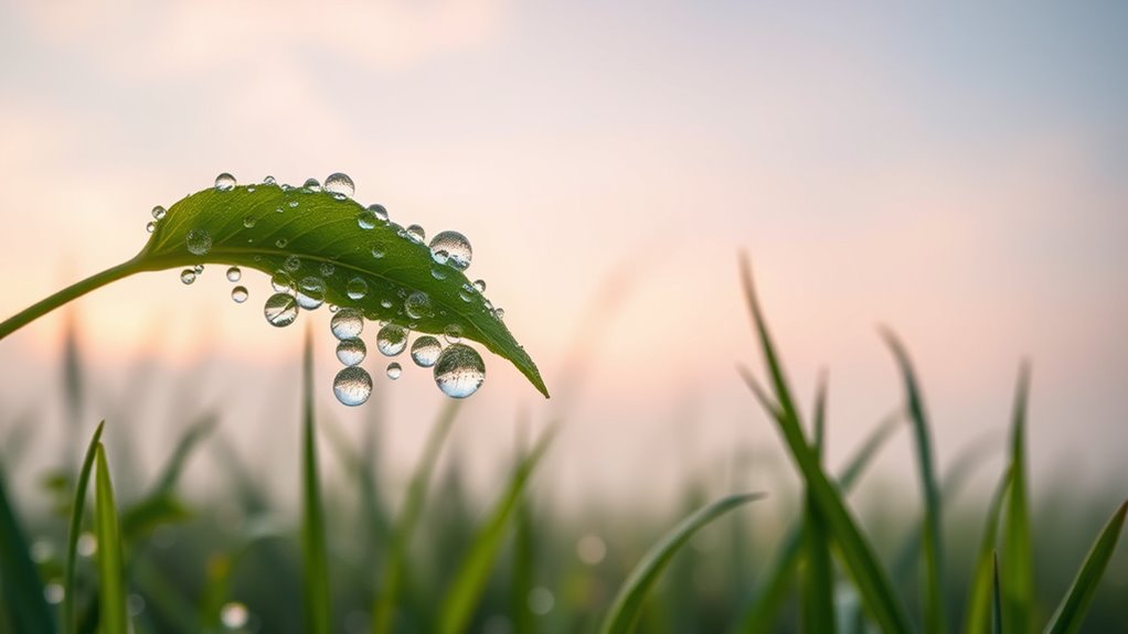 atmospheric changes affect dew