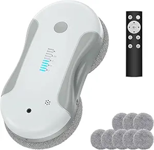 Smart Window Cleaning Robot with Dual Water Spray