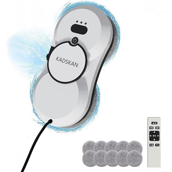 Automatic Window Cleaning Robot with Water Spray
