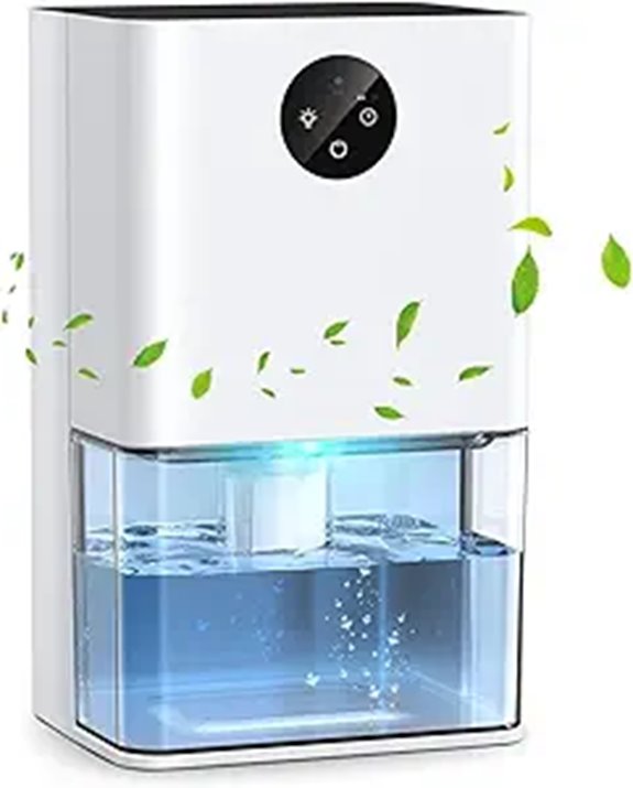 Small Dehumidifier with Auto Shut-Off for Room