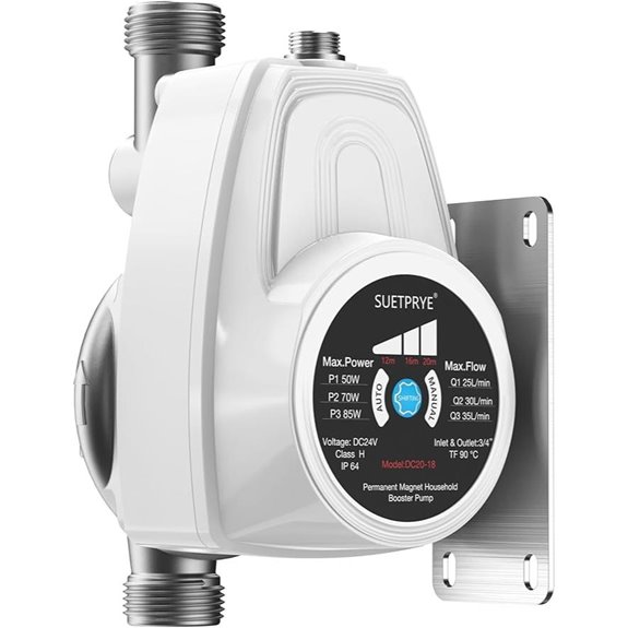 Smart Water Pressure Booster Pump with Auto Settings