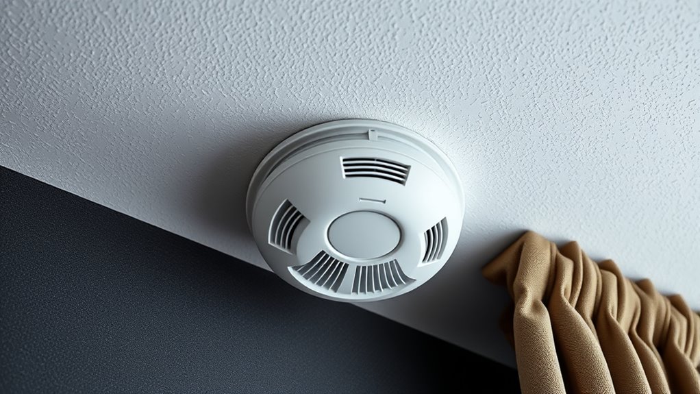 avoid dense ceiling materials