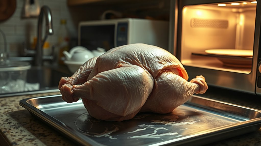 avoid unsafe thawing practices