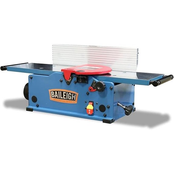 Baileigh 1.3 HP Spiral Cutterhead Wood Jointer