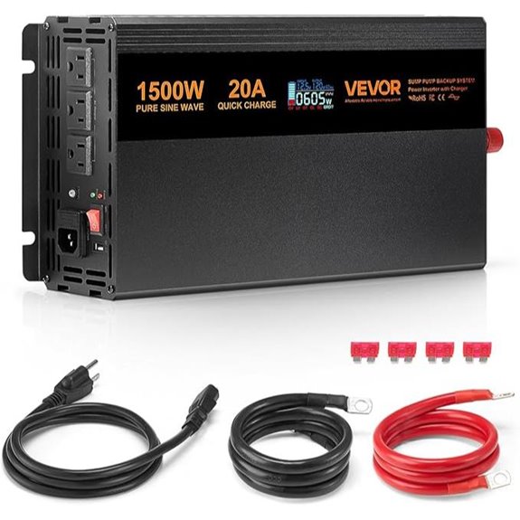 VEVOR Sump Pump Battery Backup System with LCD