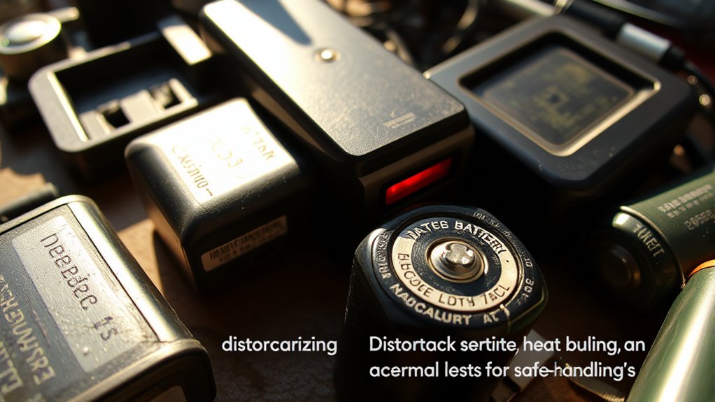 battery safety warning signs