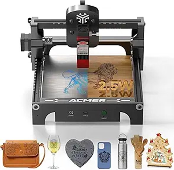 ACMER S1 Laser Engraver for Beginners