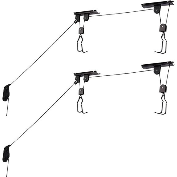 Bike Ceiling Hoist for Bicycles & Ladders