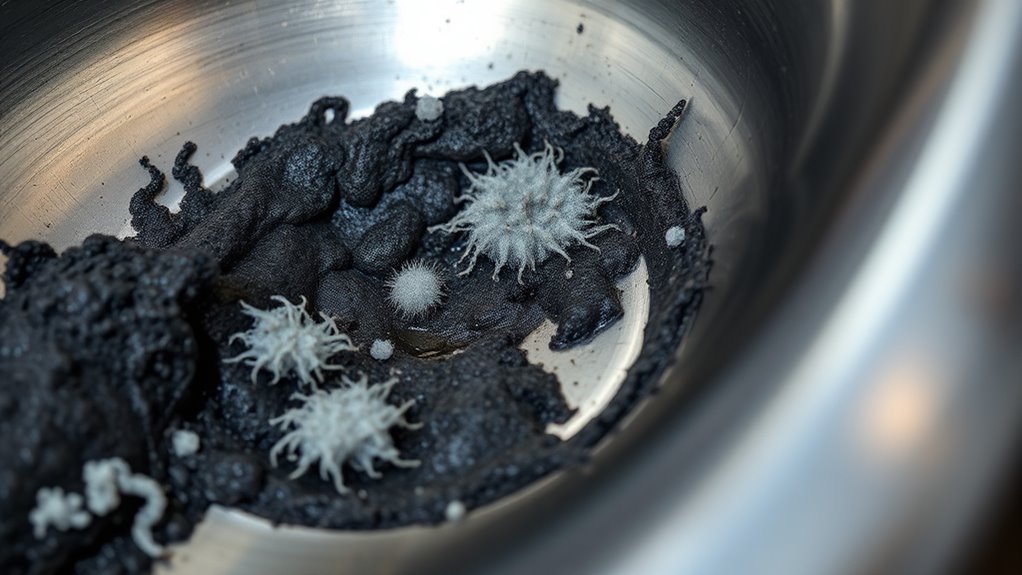 biofilm formation on sink surfaces