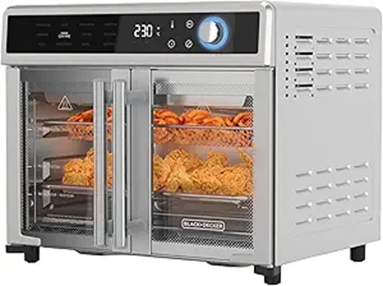 black decker air fryer oven