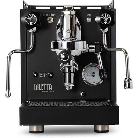 Diletta Bello+ Espresso Machine (Black)