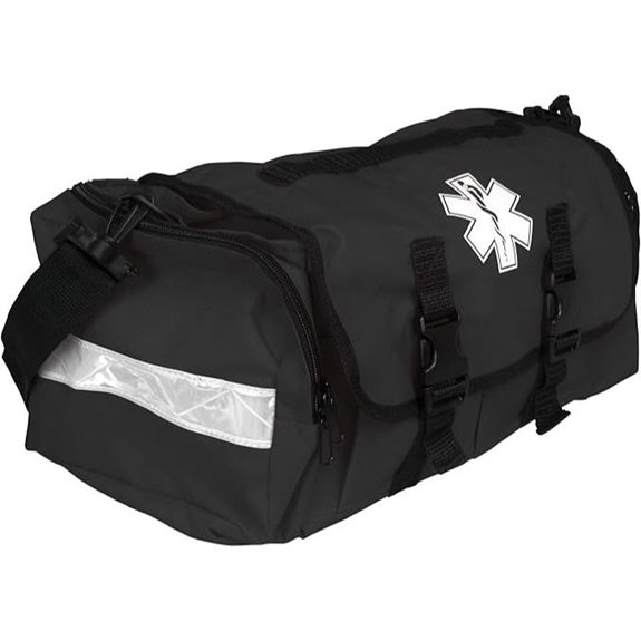 Dixigear First Responder On Call Trauma Bag W/Reflectors - Black