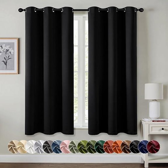 MIULEE Blackout Curtains for Bedroom & Living Room