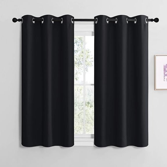 NICETOWN Blackout Curtain Panels (Set of 2 42x48 inches)