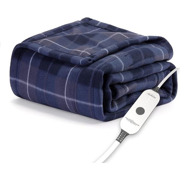 Sunbeam Royal Ultra Rodeen Blue Heated Throw