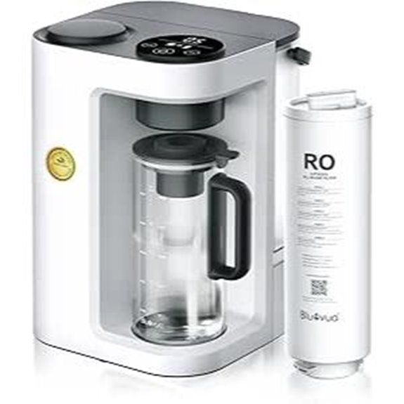 Bluevua RO100ROPOT-Lite Reverse Osmosis Water Filter System