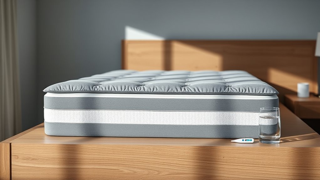 breathable cooling sleep support