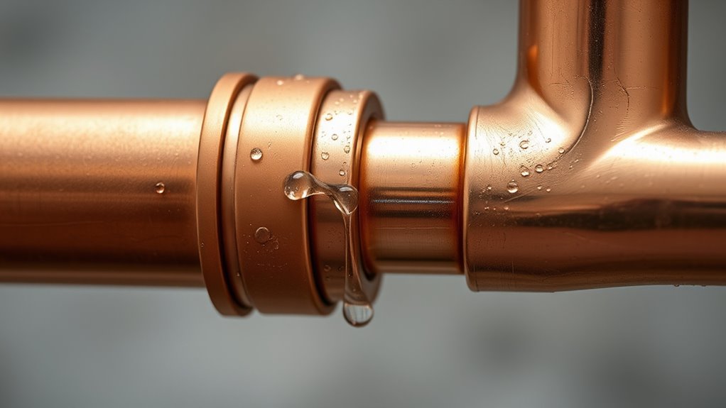 call a plumber promptly