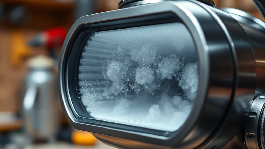 capture tiny dust particles