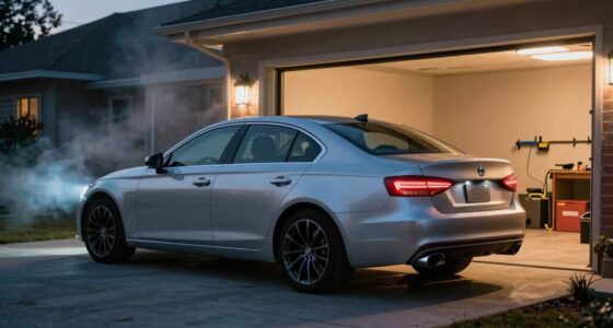 car exhaust poisoning homes