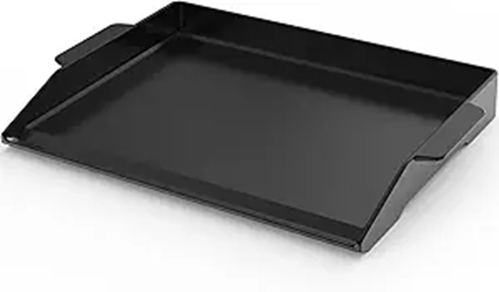 Onlyfire Cast Iron Cooking Griddle for Gas Grills