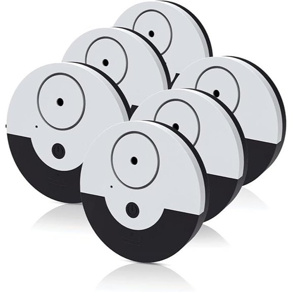 CATSONIC Window Alarm Set with 130dB Siren