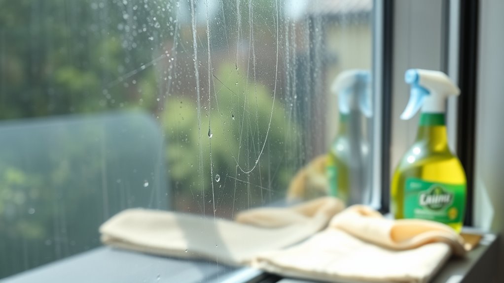 causes of glass streaks
