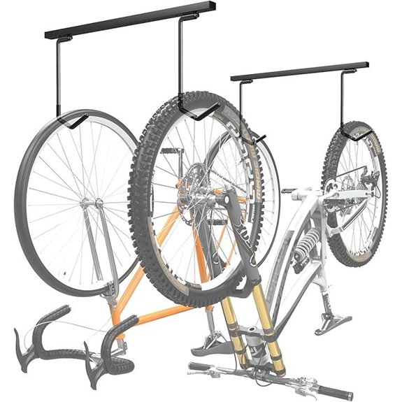 WALMANN Ceiling Bike Rack for Garage Storage