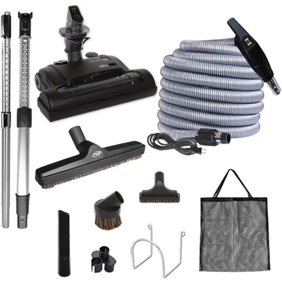OVO Central Vacuum Carpet Deluxe Kit with Tools