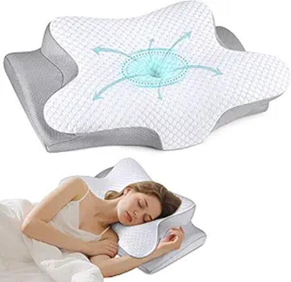 Ergonomic Cervical Neck Pillow for Sleep & Support