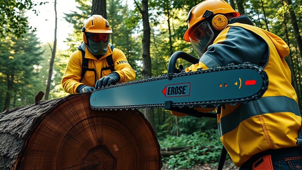 chainsaw safety precautions and tips