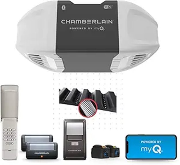 Chamberlain B2405 Wi-Fi Garage Door Opener with Keypad