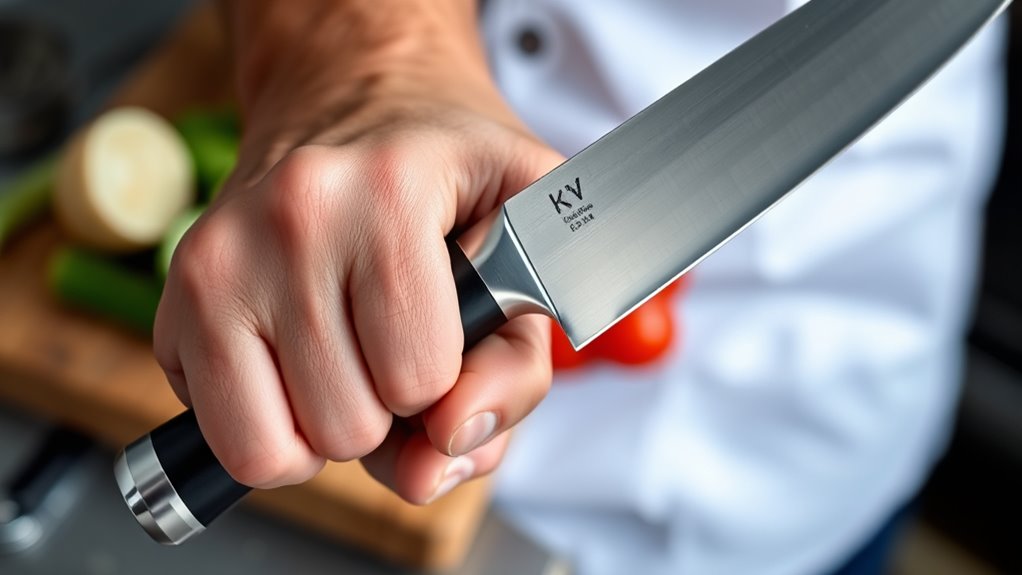 choose appropriate grip technique