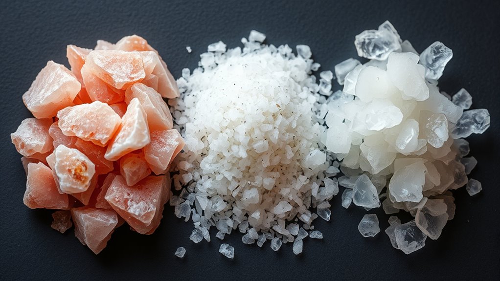 choose suitable culinary salts