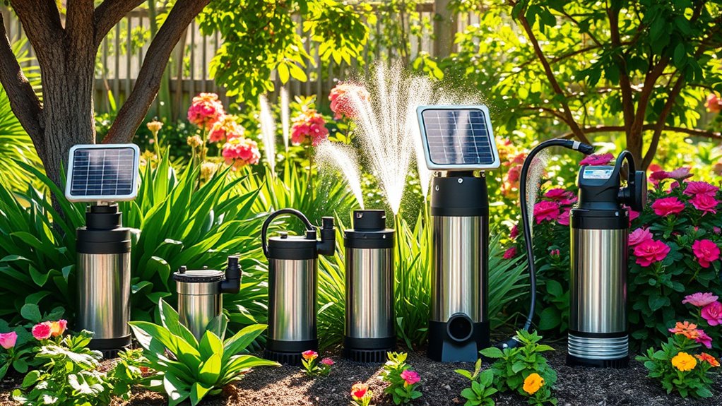 choose suitable irrigation pump