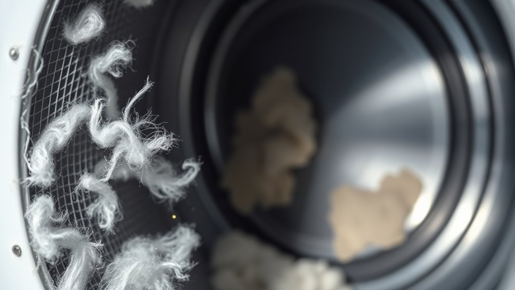 clean dryer trap regularly