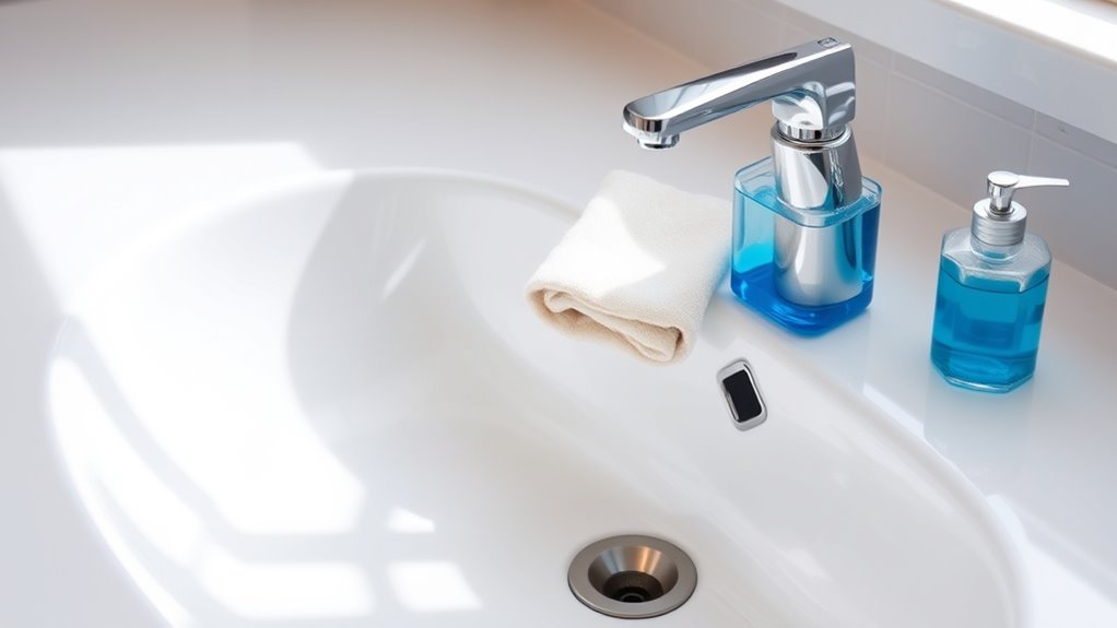 clean sink reduces germ spread
