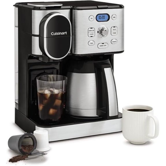 Cuisinart Coffee Center 10-Cup & Single-Serve Coffee Maker