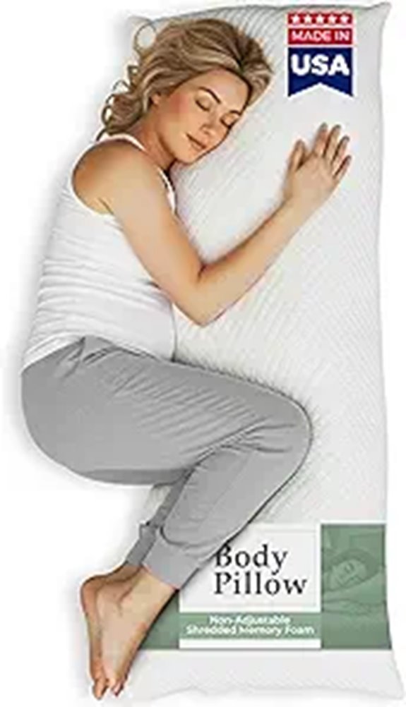 Snuggle-Pedic Body Pillow for Adults