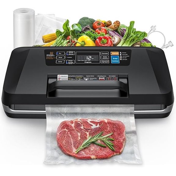 95kpa Commercial Vacuum Sealer with Cutter and Bags