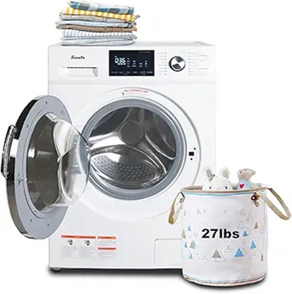 SMETA Compact Front Load Washer 2.8 cu ft