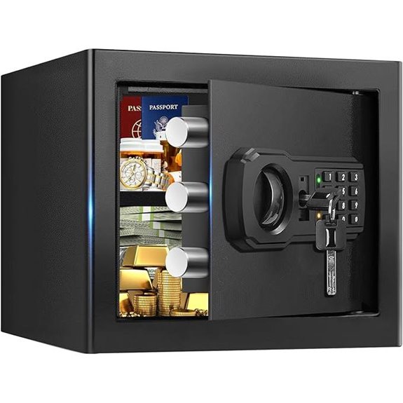 Small Digital Fire Safe for Home with Keypad