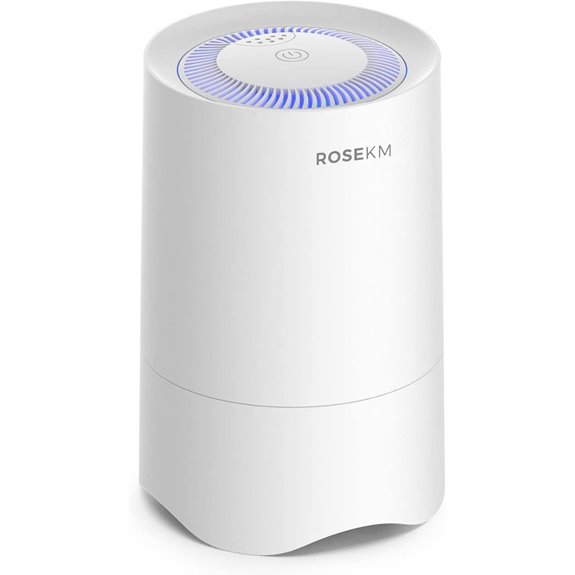Mini Desktop HEPA Air Purifier for Home and Office