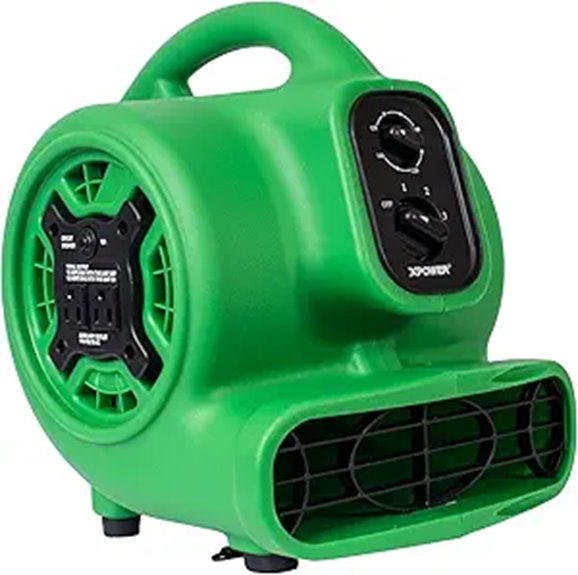XPOWER P-230AT Mini Mighty Air Mover and Dryer